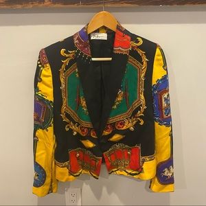 Istante by Versace Vintage Jacket Size 8